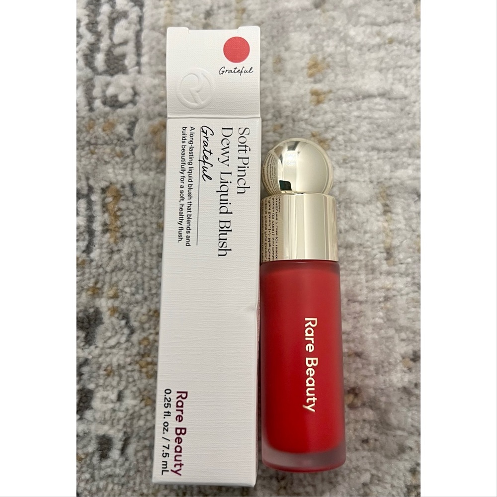 BRAND NEW Rare Beauty Soft Pinch Dewy Liquid Blush | Shade: Grateful